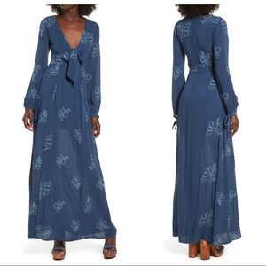 NWT Lost + Wander Floral Embroidered Maxi Dress XS